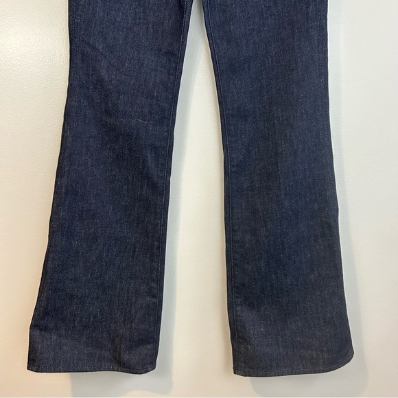 NWT 7 For All Mankind Blue Denim Flare Boot Cut Jeans Size 28 - Picture 8 of 12